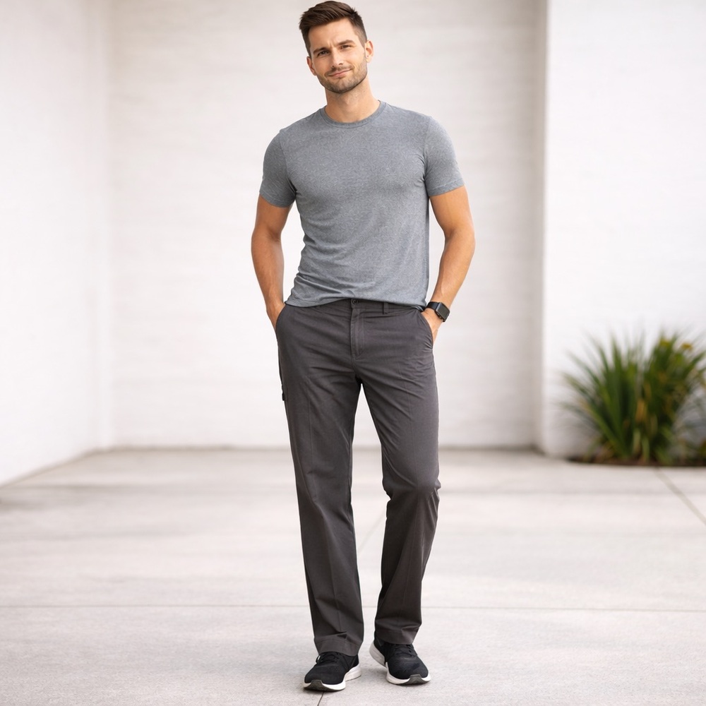 Weatherproof Vintage Mens Gray Jeans Durable Rugged Classic Outdoors Denim